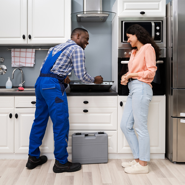 what kind of warranty do you offer on your cooktop repair services in Meriden